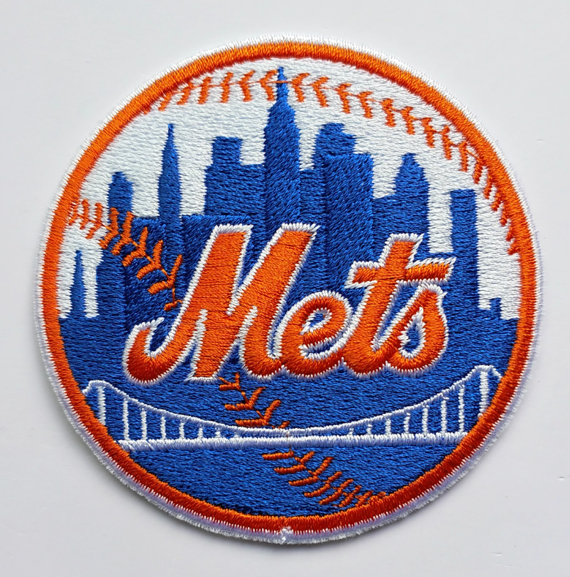 New York Mets Logo Iron on Patch 7.6CM